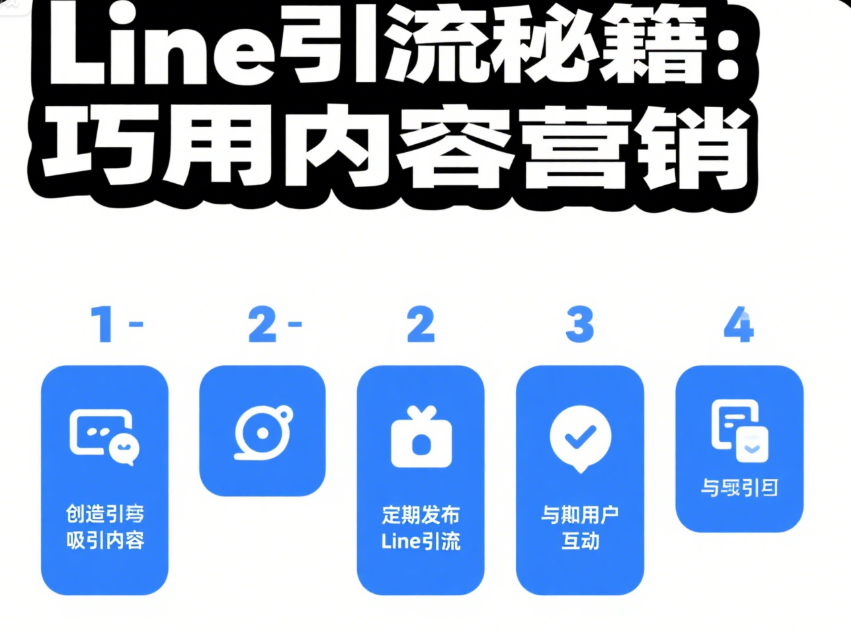 Line引流方式有哪些？带你了解Line如何引流