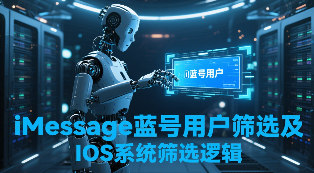 iMessage蓝号用户是怎么筛选的？IOS系统筛选逻辑
