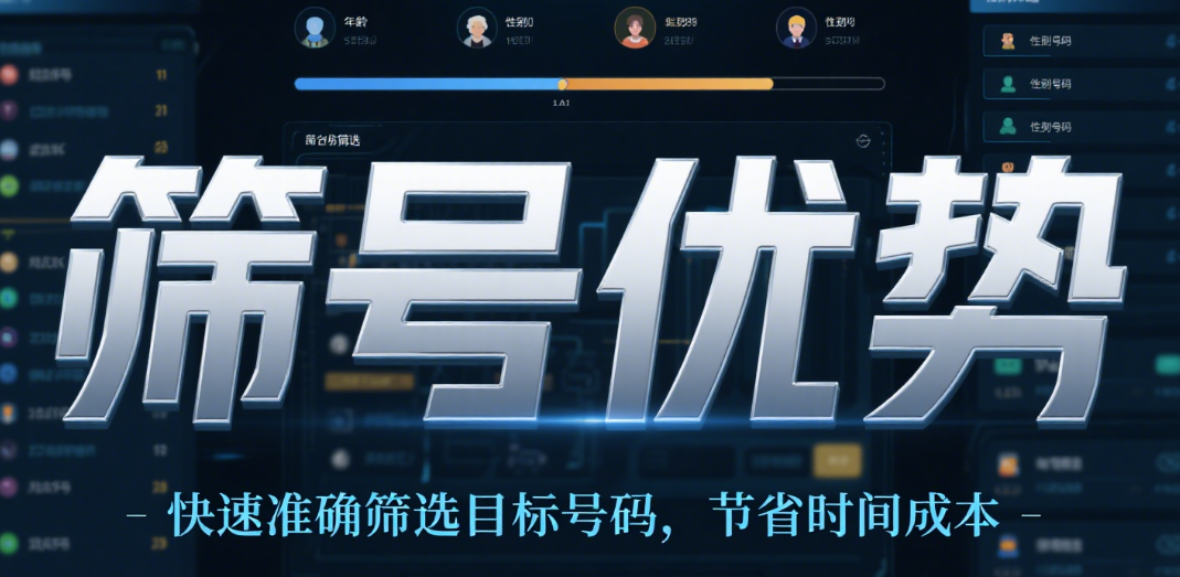 基于WhatsApp头像的年龄性别识别筛号平台介绍