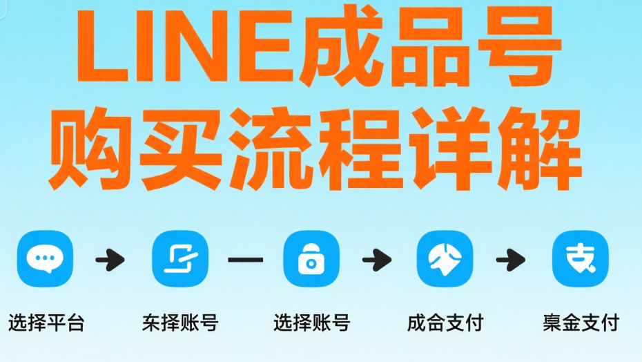 line成品号购买流程详解与使用注意事项
