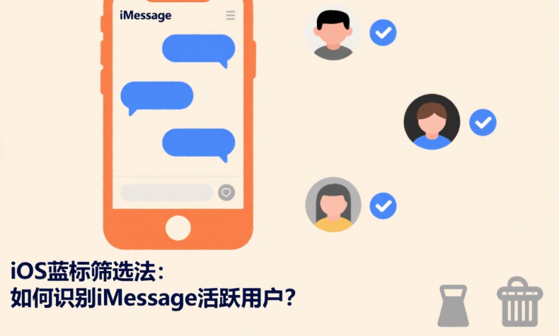 iMessage活跃用户筛选