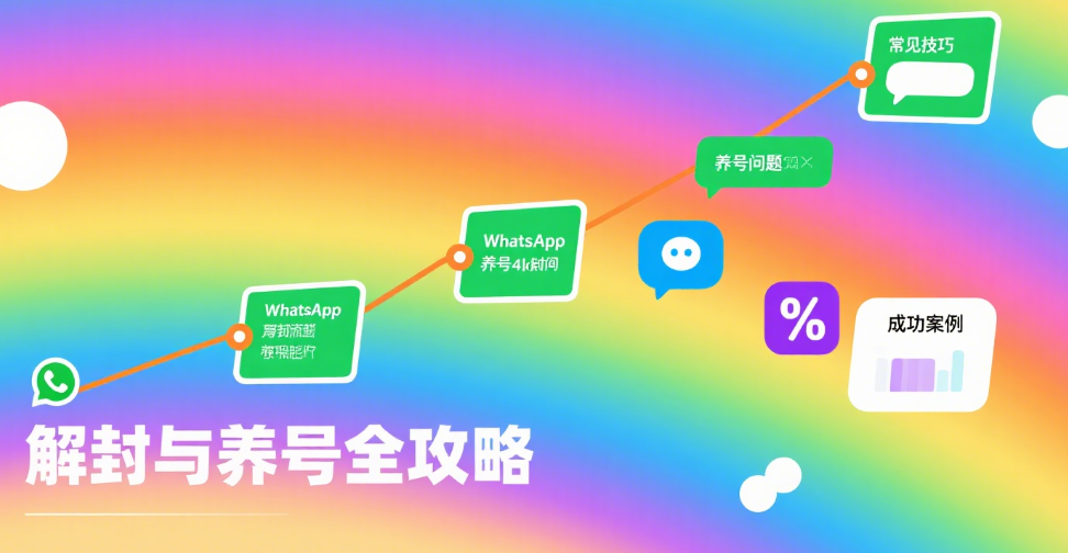 WhatsApp解封与养号攻略