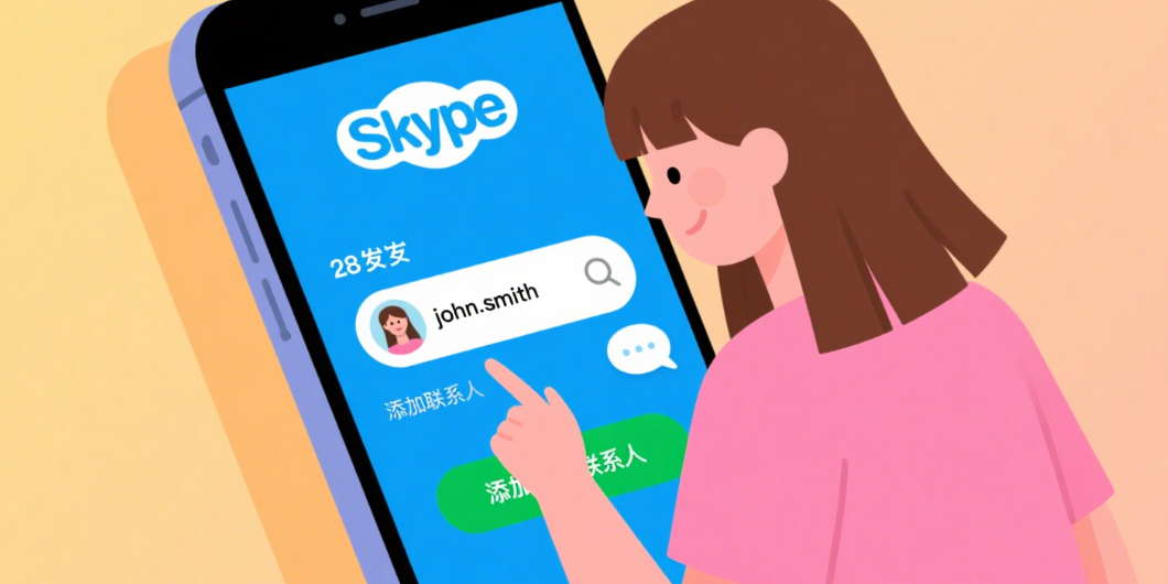 Skype添加好友