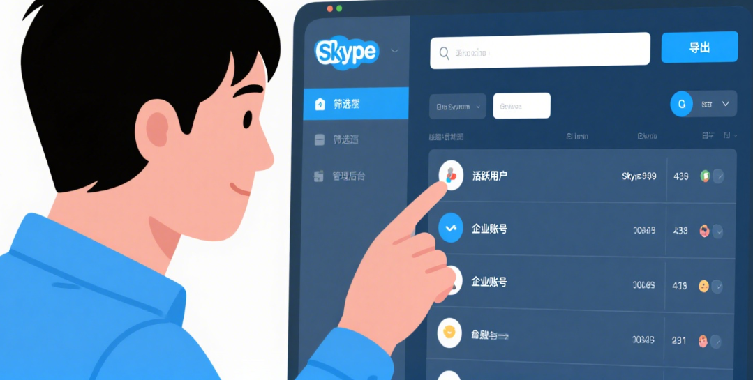Skype号码筛选