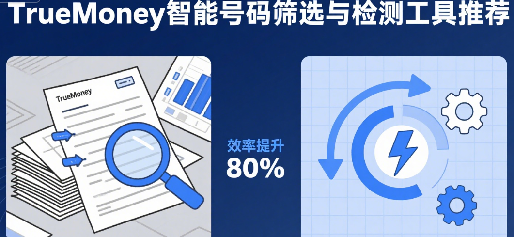 TrueMoney智能号码筛选与检测工具推荐
