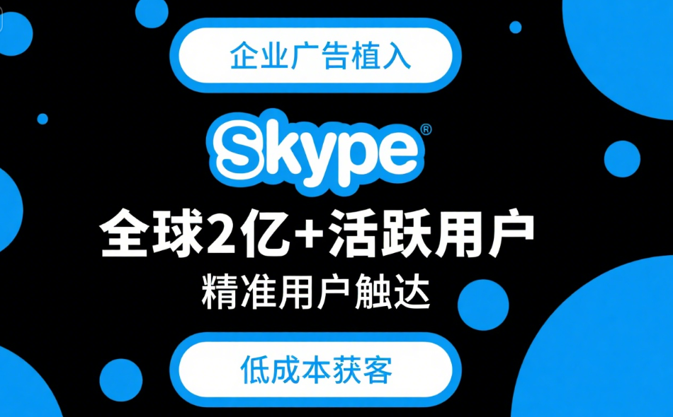 Skype广告推广
