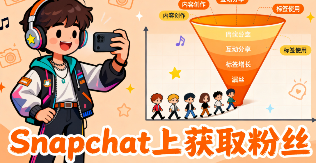  2025如何在Snapchat上获取大量的粉丝