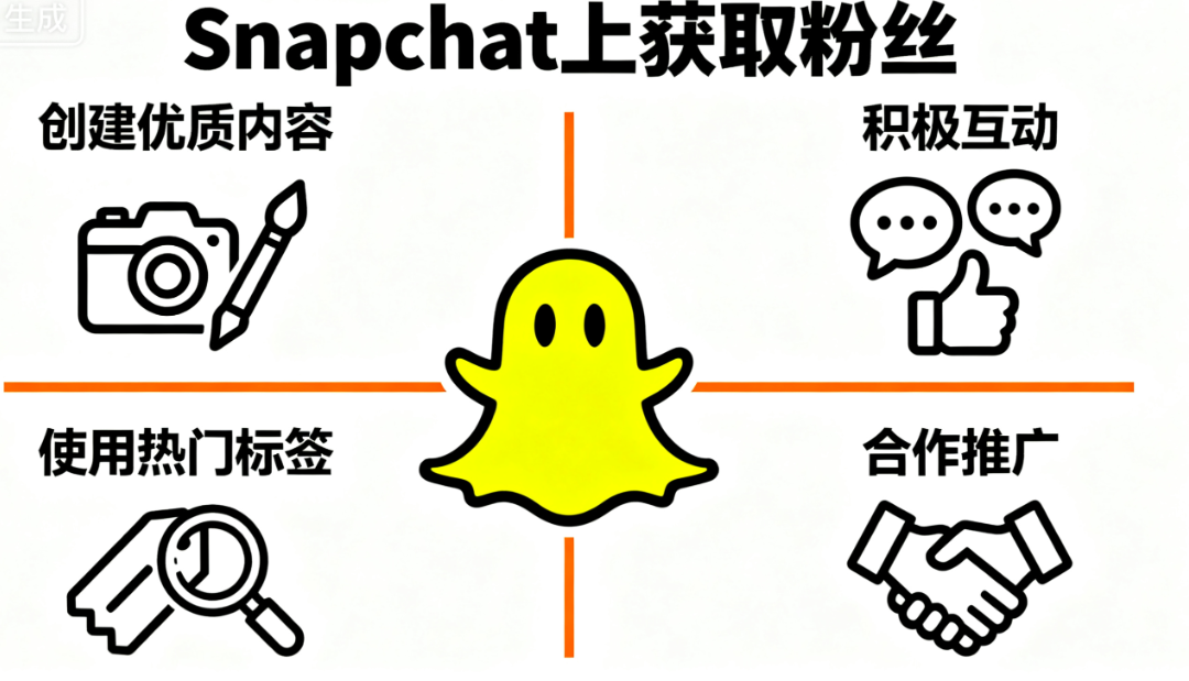  2025如何在Snapchat上获取大量的粉丝